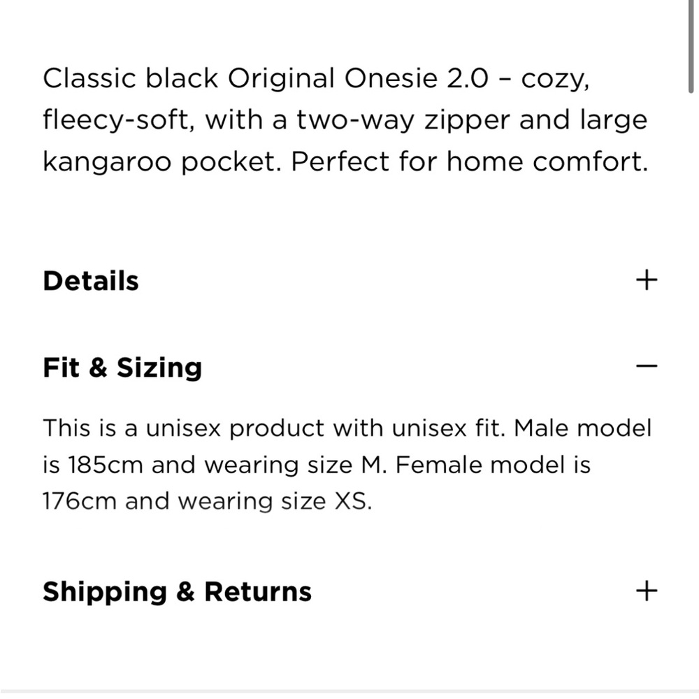 NWT Onepiece Original Onesie 2.0 - Picture 4 of 10